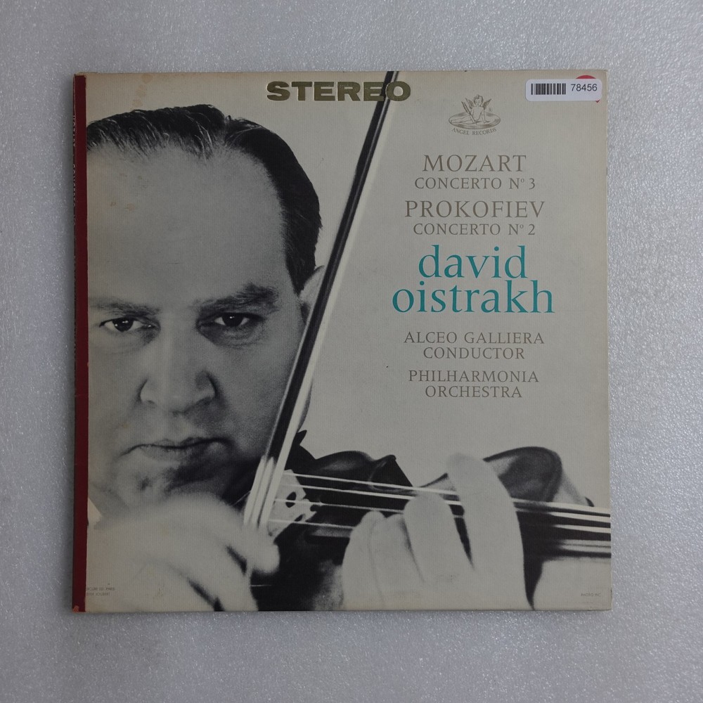 Wolfgang Amadeus Mozart Mozart Concerto No 3 Prokofiev Concerto No 2 LP Vinyl