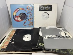 Large Lot Collection 1980s/1990s Rap Hip Hop Promo Vinyl Singles 22 12″ Discs