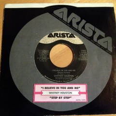 Whitney Houston 45 I Believe In You And Me / Step By Step w/ts