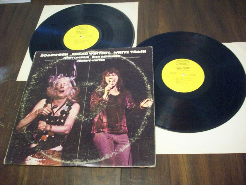 Edgar Winter’s White Trash , Roadwork , 1972 Epic Press. VG Cond.