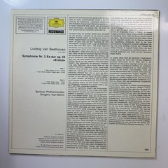 Symphony No 3 Eroica LP Vinyl Record Beethoven DG DGG 2535 101 Bohm