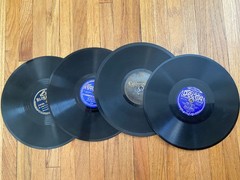 Lot of 81 vintage 1920’s/1930’s 78 rpm phonograph records, various artists