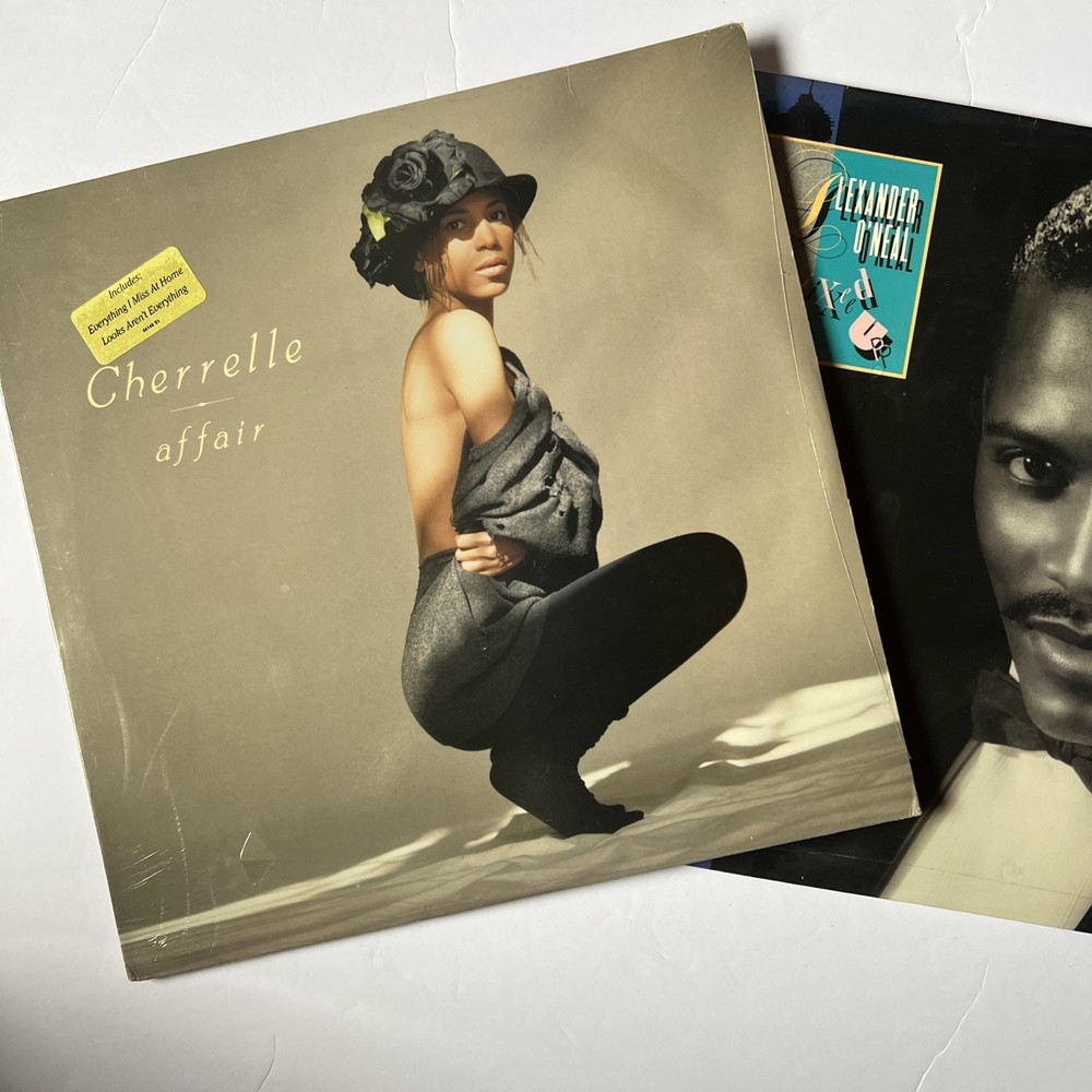 ALEXANDER O’NEAL & CHERRELLE, ALL MIXED UP & AFFAIR! Sealed