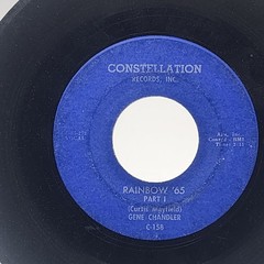 Gene Chandler – Rainbow ’65 7″ Single Record 1965 Constellation Soul R&B 45 RPM