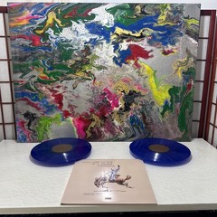Bad Bunny Nadie Sabe Lo Que Va a Pasar Manana Color Blue Vinyl Rimas Record R7