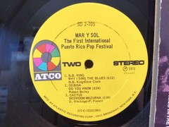 MAR Y SOL The First Puerto Rico Pop Festival, 2 x LPs NM Atco Stereo SD 2-705