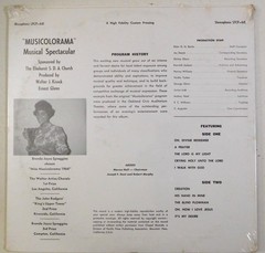 VARIOUS Musicolorama private label lp black gospel walter arites SEALED