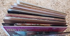 Mixed Lot of 13 Vintage 33 Vinyl LP’s Statler Bros D Williams Belafonte & XMAS