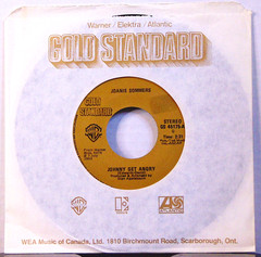 Joanie Sommers – Johnny Get Angry – Warner Bros GS 45175 7″ Single Pop 45 RPM