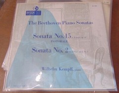 BEETHOVEN – 24/32 Piano Sonatas – KEMPFF / Decca Gold ’50s / 11 VG VG+ LPs