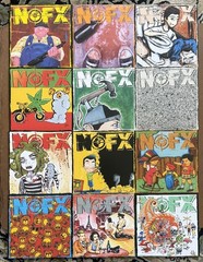 NOFX Colored Vinyl 2005 7 Inch Of The Month 2024 RePress CUSTOM BOX SET 7IOTM