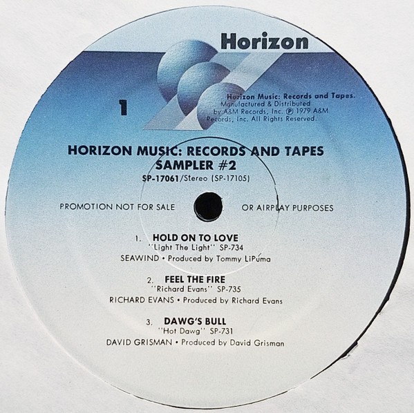 Various, Horizon Music: Records And Tapes. Sampler #2, (12″, Promo, Smplr), NM o