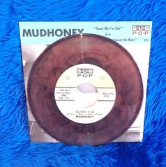 Mudhoney Touch Me I’m Sick b/w Sweet Young Thing RARE BROWN VINYL Sub Pop USA