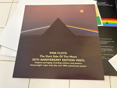 Pink Floyd The Dark Side of the Moon Harvest 30th Anniv 12″ LP w/ Posters