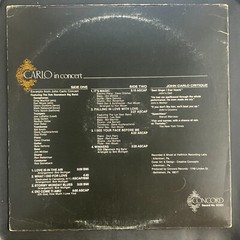 John Carlo, Carlo In Concert, Vinyl LP, VG+