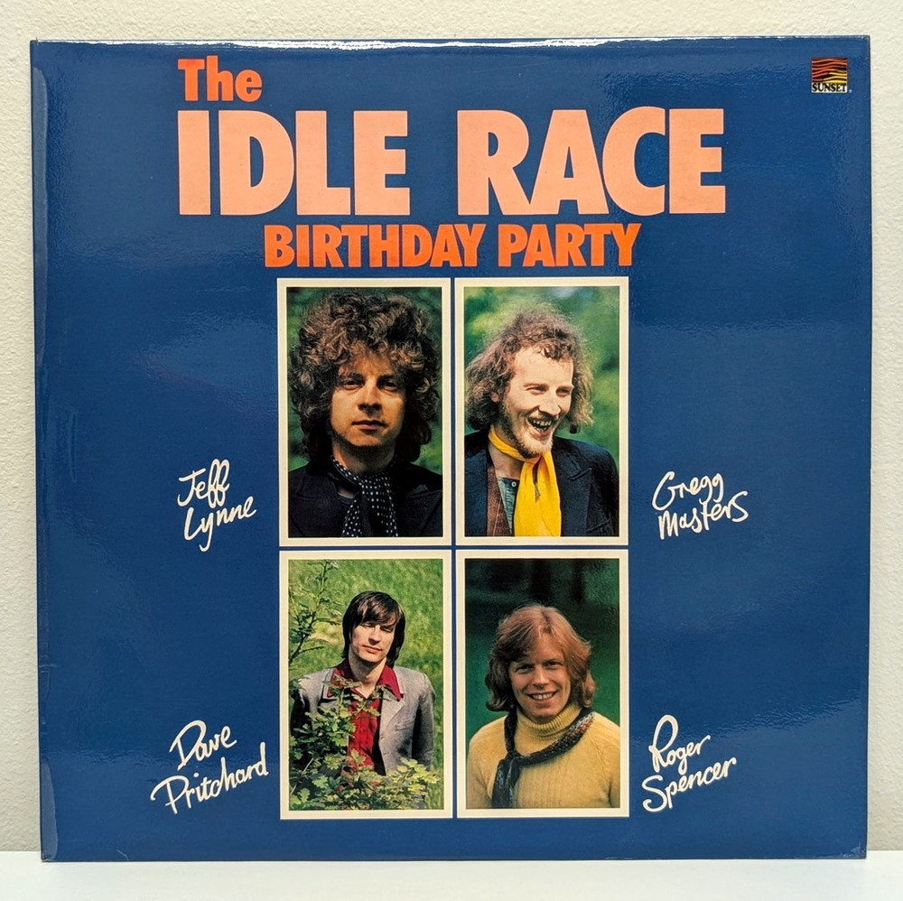 The Idle Race THE BIRTHDAY PARTY UK Vinyl LP Sunset 1976 Play Graded! EX/NM