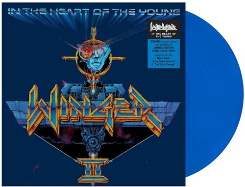 Winger – Winger II: In The Heart Of The Young [New Vinyl LP] Blue, Colored Vinyl
