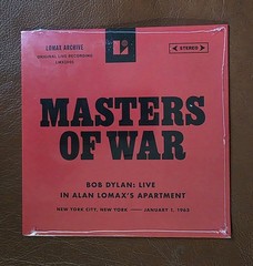2025 Record Store Day BF BOB DYLAN Masters of War 7″ Live Numbered Edition 01313