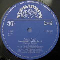 Antonín Dvořák, The Czech Philharmonic Orchestra, Zdeněk Košler, Slovanské