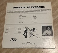 breakin to exercise LP PRIVATE PRESS BREAKS SAMPLES