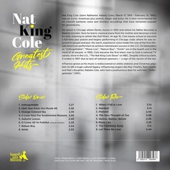 Nat King Cole – Greatest Hits LP 12″ Colored Vinyl Record – Limited Edition