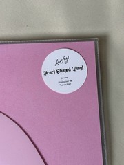 Laufey Valentine & Lover Girl Strawberry Matcha Heart-Shaped Vinyl LP Record New