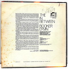 Booker Ervin The In Between Blue Note Records BST 84283 VG+ Jazz LP 1970 Vinyl