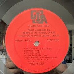 Dennis Schafer Praises of God G.I.A. Publications LP Vinyl Stereo 1981 MS-161