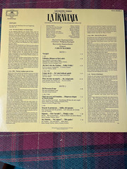 Giuseppe Verdi – La Traviata Carlos Kleiber Deutsche Grammophon (Germany) LP VG+