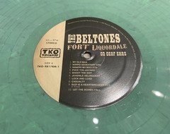 THE BELTONES Fort Liquordale 95-98 LP Vinyl 1st Pressing-Pink Panzer U.S. Bombs