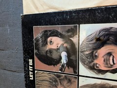 The Beatles Let It Be 1970 LP Vinyl AR 34001 Apple Record
