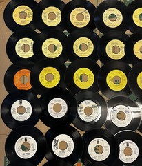 (200) 1970’s-80’s Era Promo 45’s Radio Station DJ Copies- ROCK- POP- NEW WAVE
