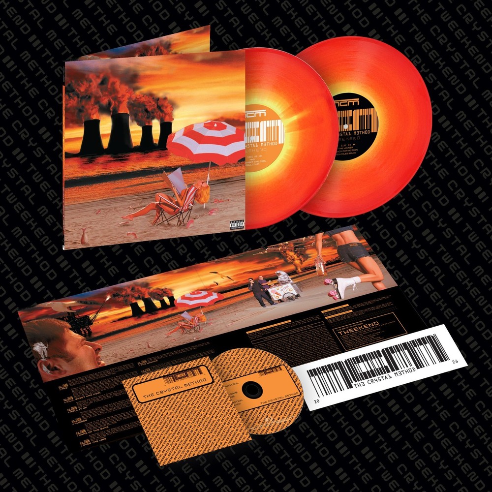 THE CRYSTAL METHOD “TWEEKEND” IVC EDITION Nuclear Fusion Vinyl 2LP /3000 PRESALE
