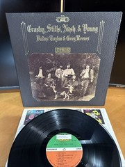 VTG Crosby, Stills, Nash & Young Deja Vu Record 33 RPM 12″ LP SD7200 Gatefold B2
