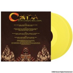 Contra Shattered Soldier Video Game Soundtrack YELLOW VINYL Record score NEW! bl