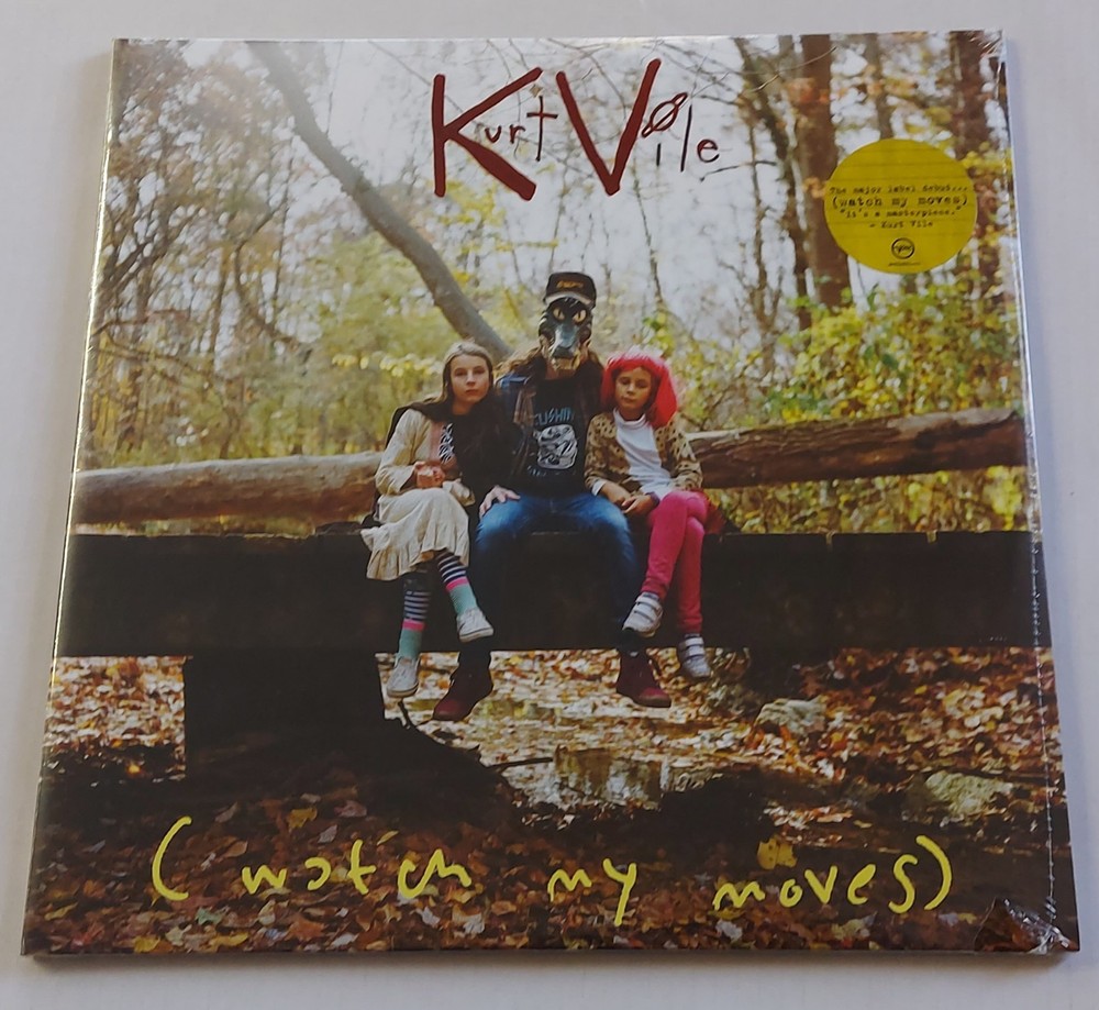 Kurt Vile (Watch My Moves) (Vinyl) 12″ Album New Sealed Record Czech Republic