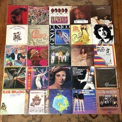 Vintage Vinyl Records Collection 25 LP Classic Rock Eclectic 1970s 80s Mixed Lot