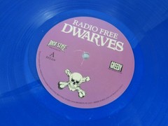 Dwarves – Radio Free Dwarves 2016 Repress Blue Etched Ltd Ed 12″ Vinyl LP