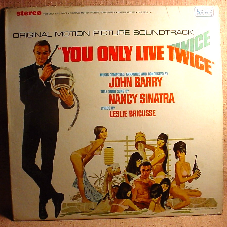 You Only Live Twice Original Stereo Soundtrack Lp John Barry/Nancy Sinatra 1967