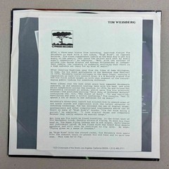 Tim Weisberg Blue Angels High Risk PROMO Vinyl LP Record Cypress Records Album