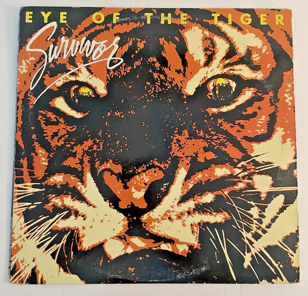 Survivor ~ Eye Of The Tiger ~ Rocky LP 1982 Scotti Bros. Records