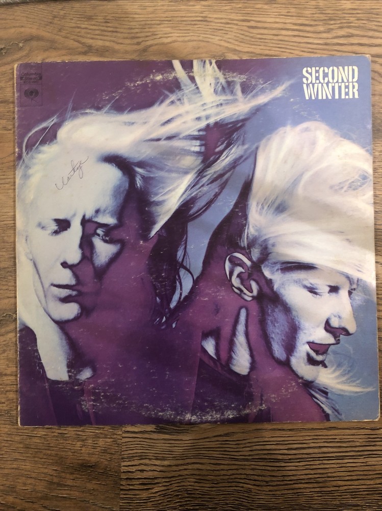 Johnny Winter – Second Winter vinyl LP Three Sided – VG