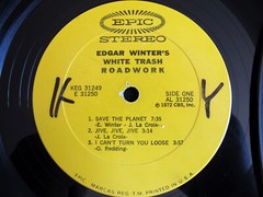 Edgar Winter’s White Trash : Roadwork LIVE 1972 Rock 2LP Vinyl Record KEG 31249