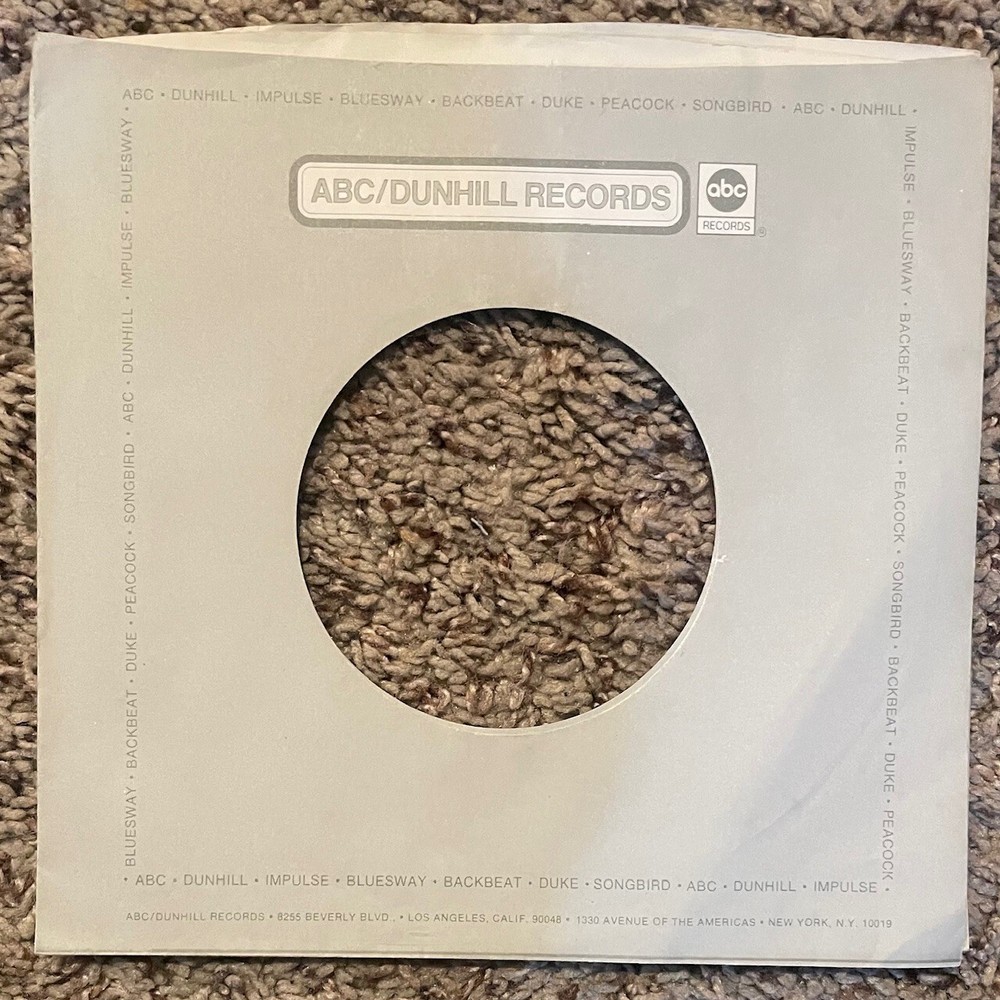 VINTAGE 45 RPM RECORD COMPANY SLEEVES 1970s/80s $1.00 EACH UNLIMITED SHIPPING !!