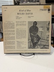 Miles Davis Kind of Blue Vinyl LP EARLY 1960’S Reissue CS 8163 TWO EYE VG+