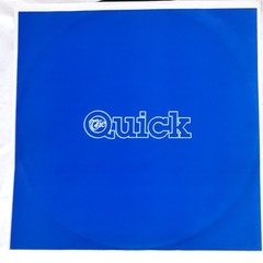 THE QUICK: One Light in a Blackout-M1982LP EMBOSSED COVER PROMO LYRICS SLEEVE