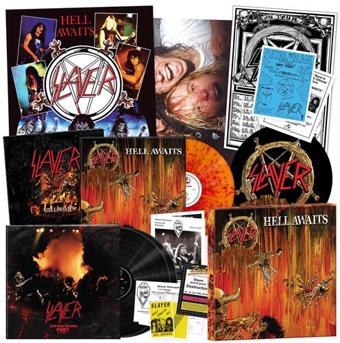 Slayer – Hell Awaits [New Vinyl LP] Colored Vinyl, Gatefold LP Jacket, Orange, R