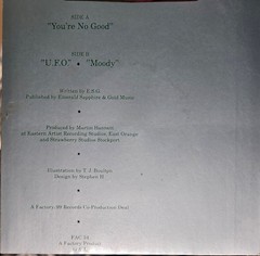 E.S.G. 7” You’re No Good – Factory FAC 34 Import Never Played!