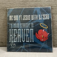 MC 900ft Jesus I’m Going Straight To Heaven 1989 Nettwerk Vinyl Record 12″ 45
