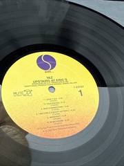 1982 – YAZ – UPSTAIRS AT ERICS – 1ST PRESS LP – with hype sticker – near mint